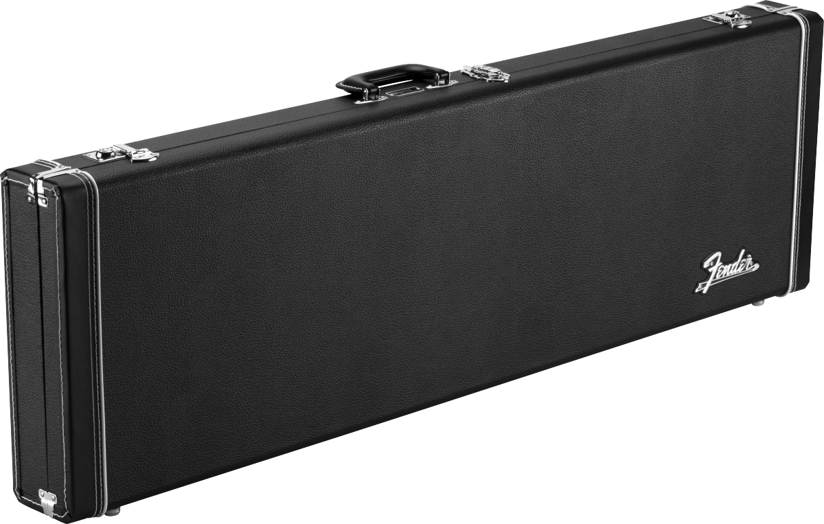 FENDER CLASSIC SERIES WOOD BLACK CASE PRECISION BASS JAZZ BASS