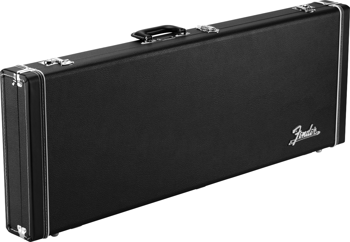 FENDER CLASSIC SERIES WOOD BLACK CASE PRECISION BASS JAZZ BASS