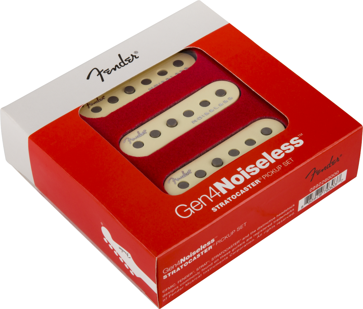 FENDER GEN 4 NOISELESS STRAT PICKUP SET