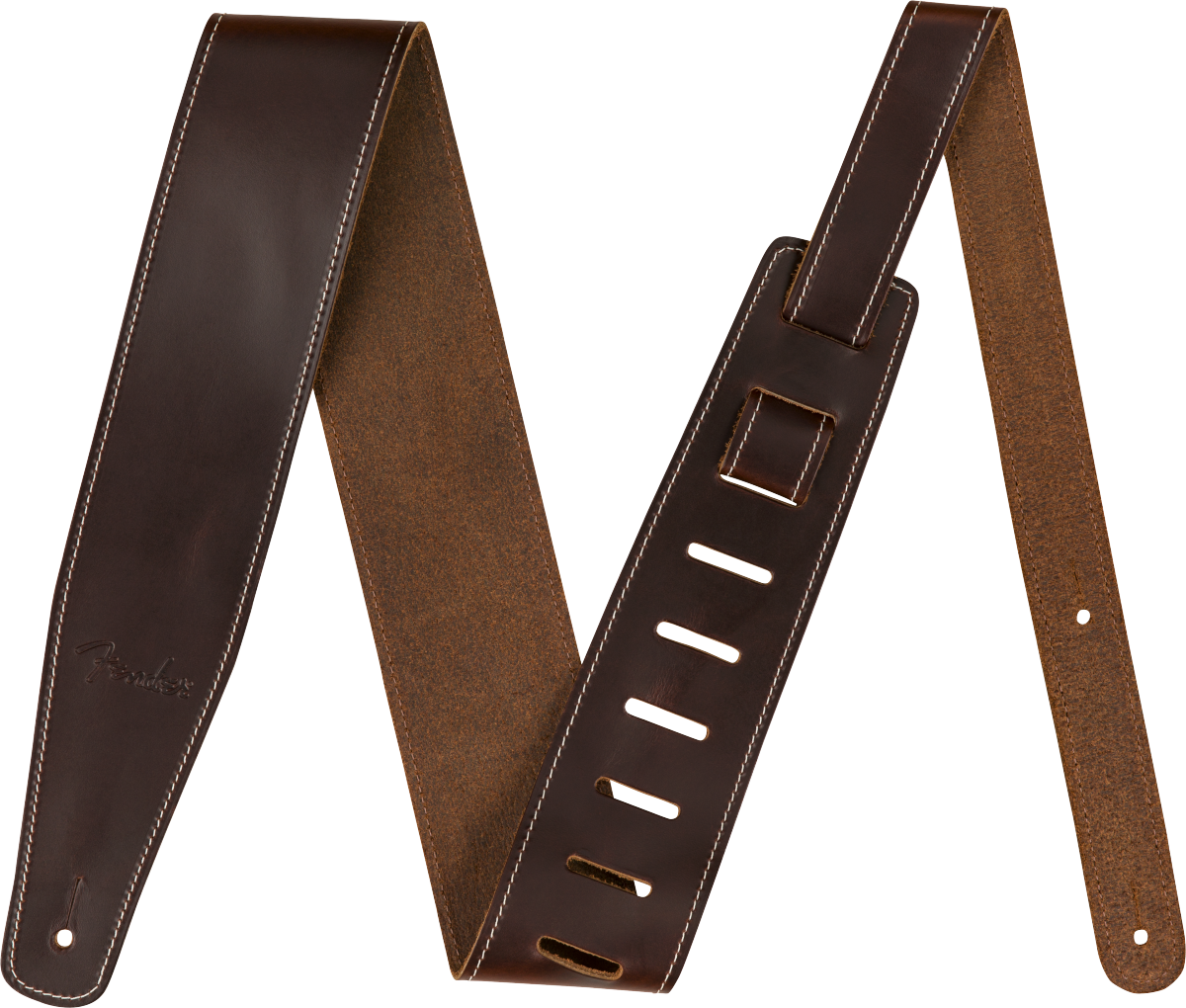 FENDER BROKEN IN LEATHER STRAP 2,5" VARI COLORI