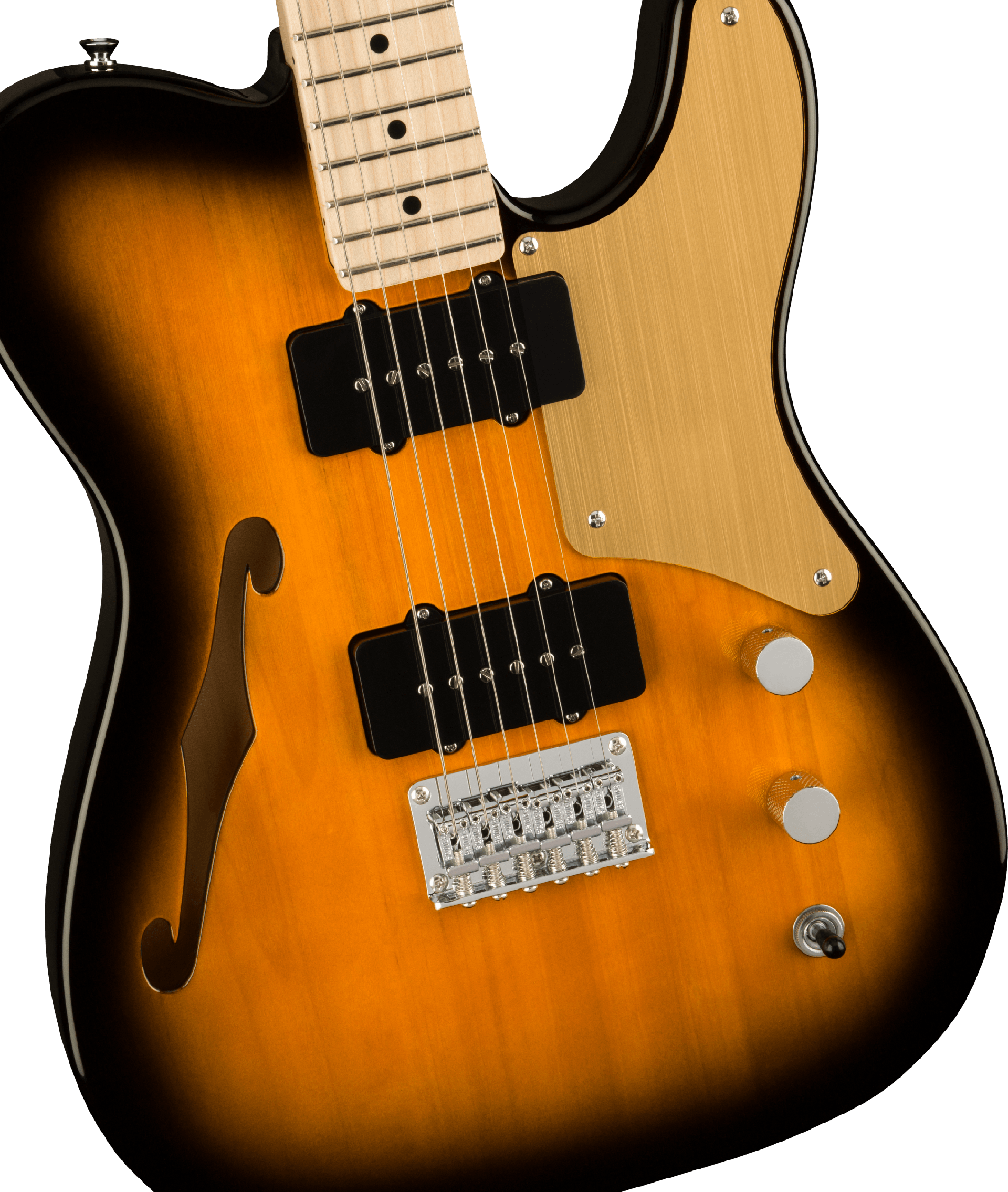 SQUIER PARANORMAL CABRONITA TELECASTER THINLINE MN 2-COLOR SUNBURST