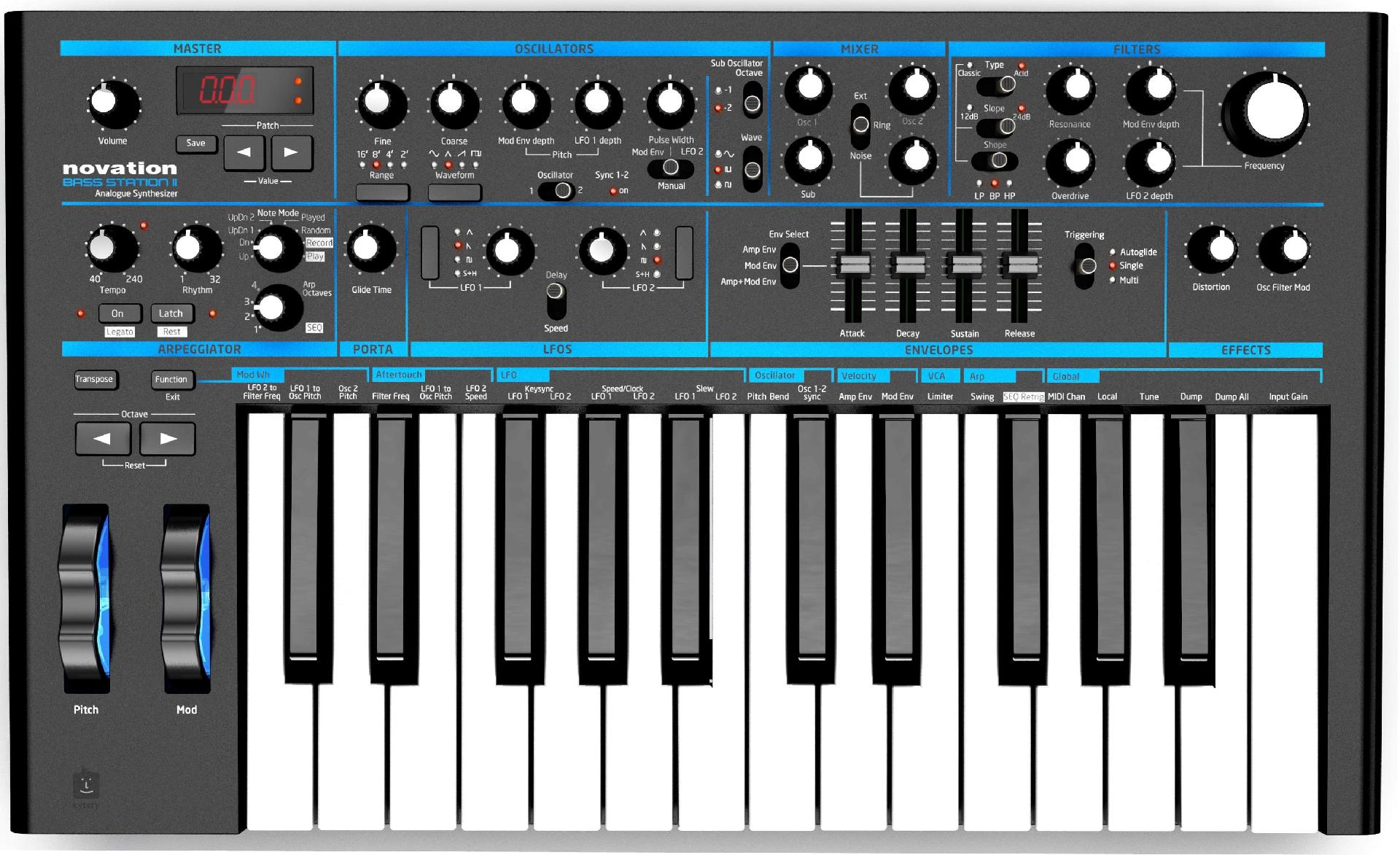 NOVATION BASS STATION II