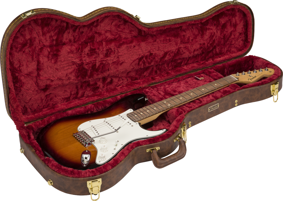 FENDER POODLE CASE STRAT/TELE BROWN
