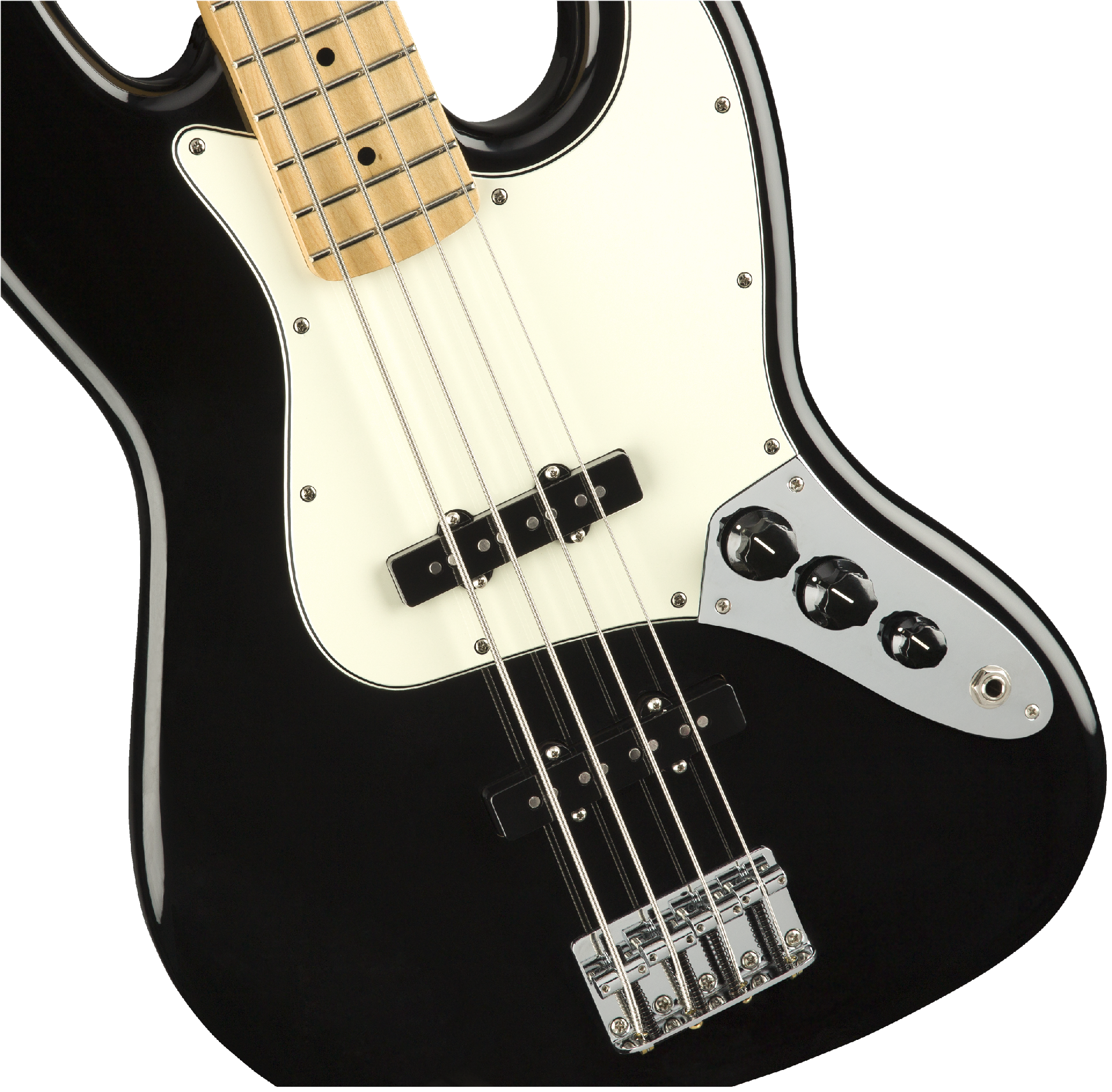 FENDER PLAYER JAZZ BASS MN BLACK CON BORSA IN OMAGGIO