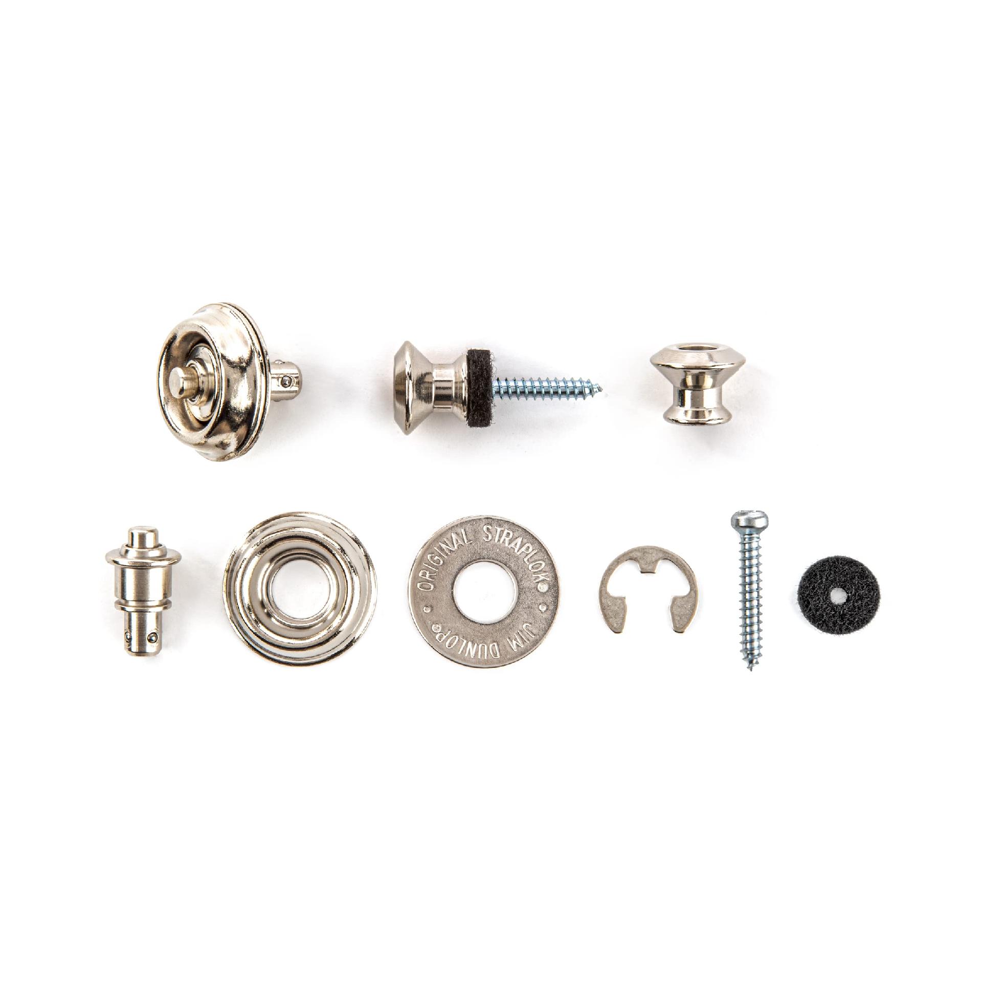 DUNLOP SLS1031N Dual-Design Straplock System Nickel
