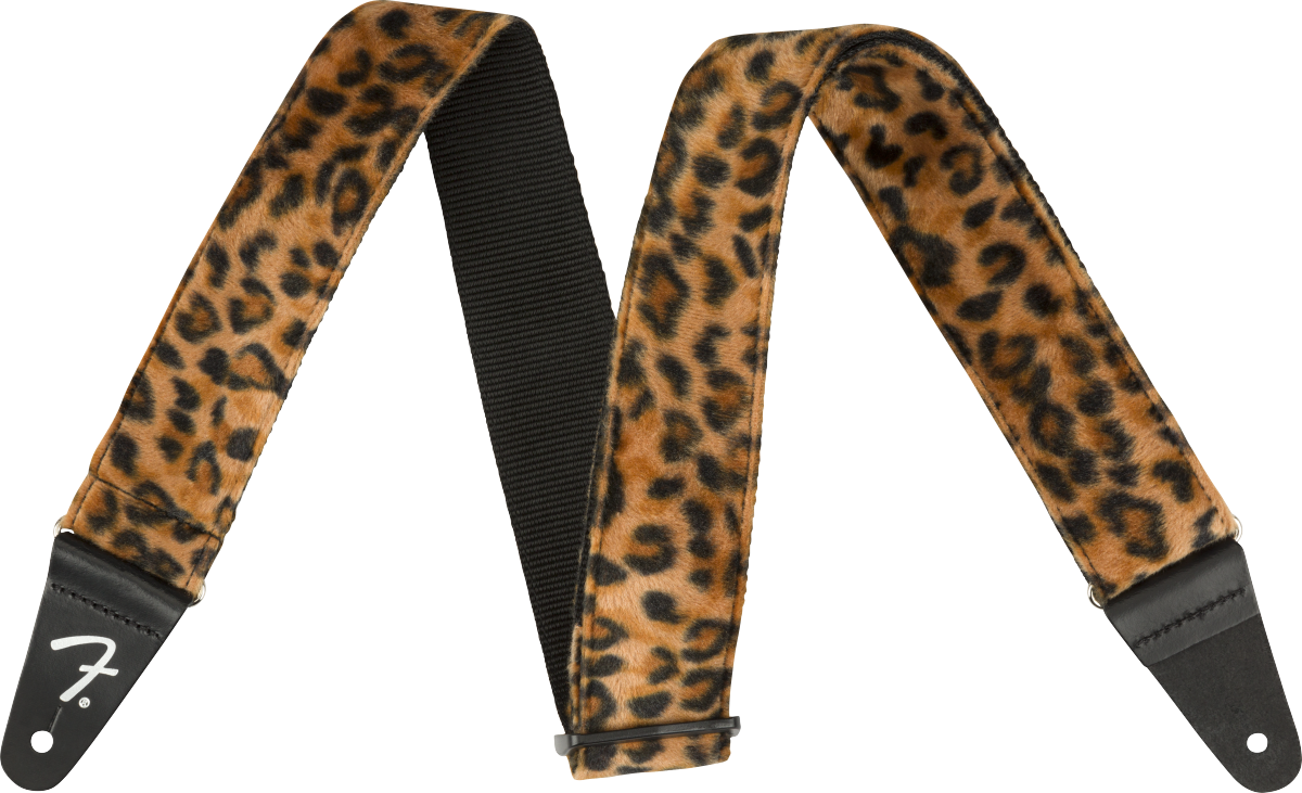 FENDER WILD LEOPARD PRINT STRAP