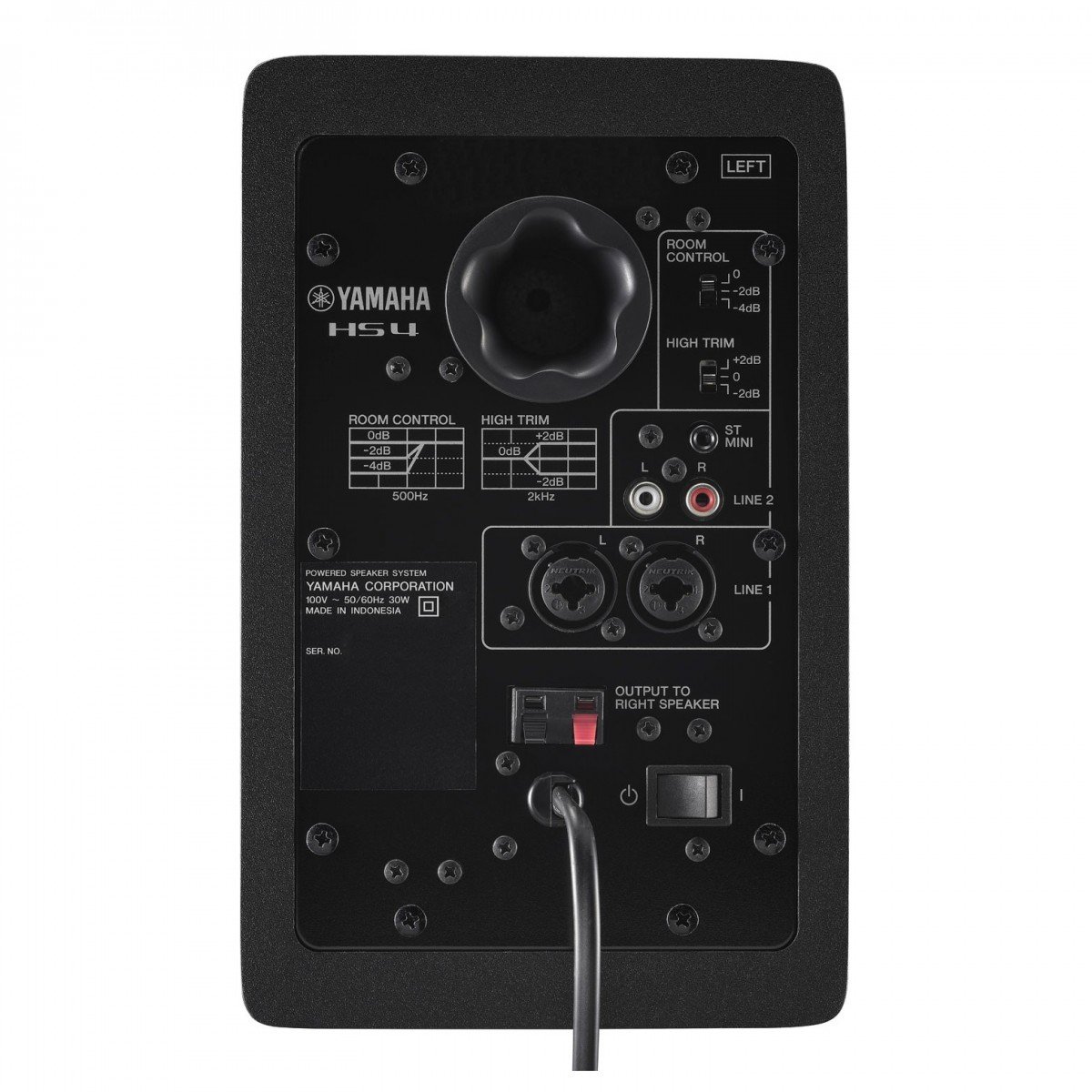 YAMAHA HS4 BLACK (COPPIA)