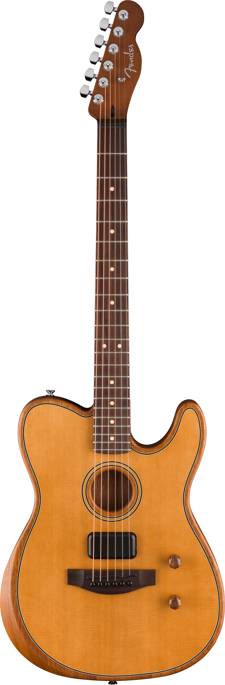 FENDER ACOUSTASONIC STANDARD TELECASTER AGED NATURAL - Caltagirone
