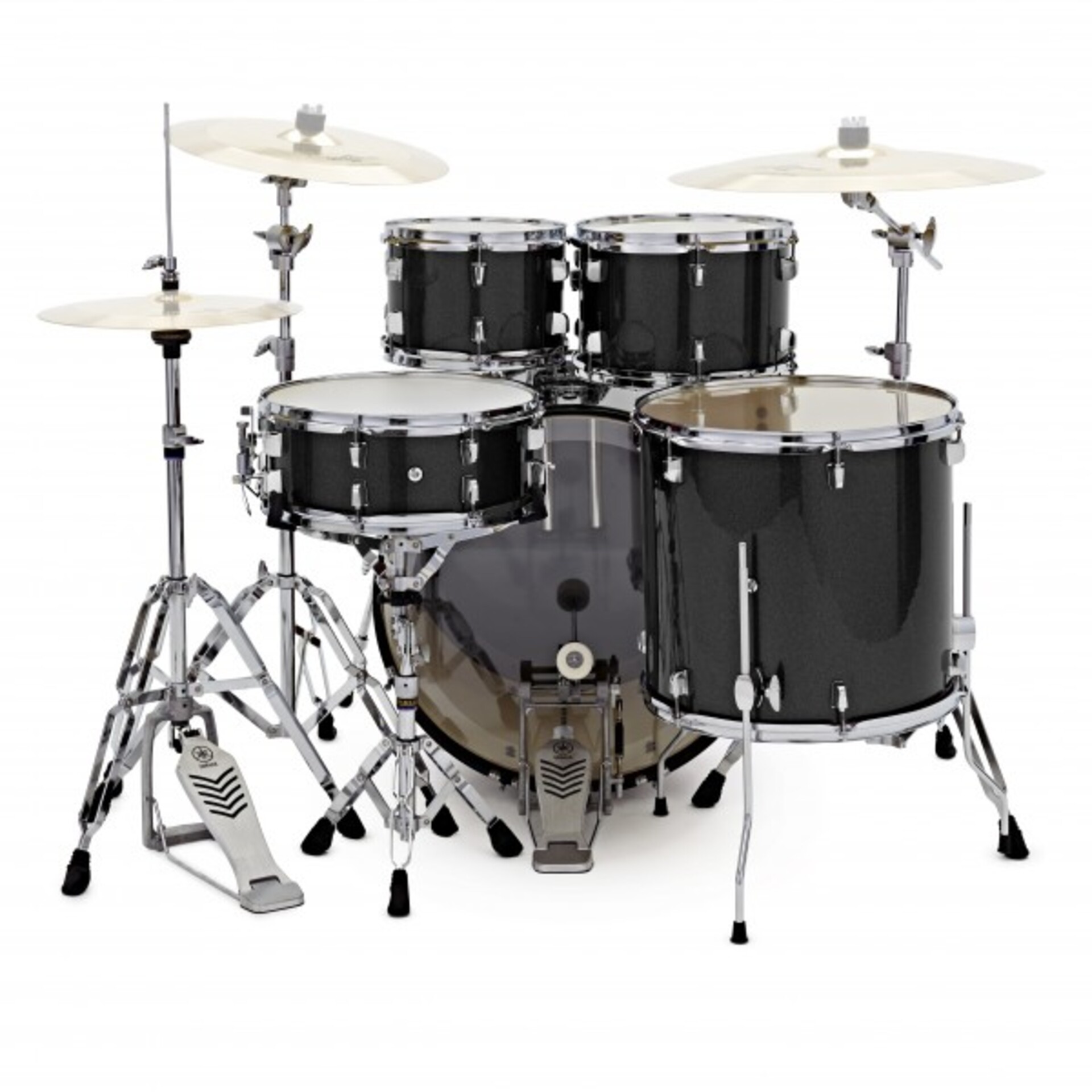 YAMAHA RYDEEN STANDARD 22" BLACK GLITTER CON SET PIATTI PAISTE 101