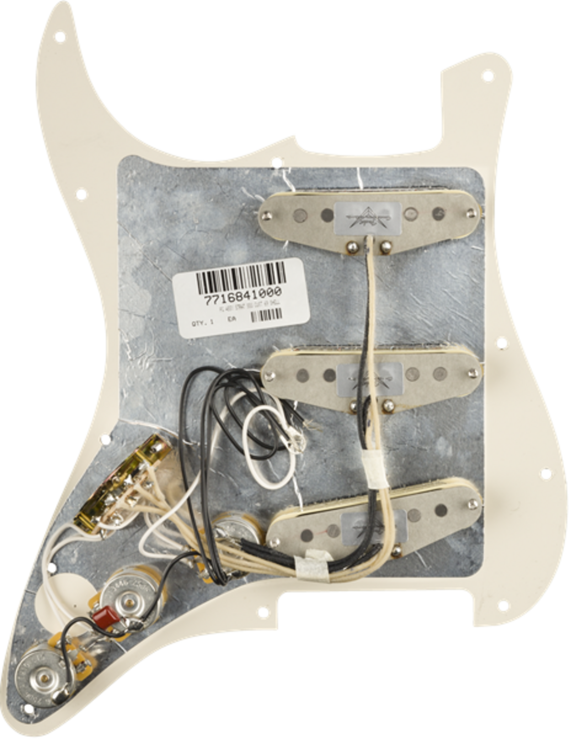 FENDER PRE WIRED STRAT PICKGUARD SSS CUSTOM SHOP '69 TORTOISE SHELL