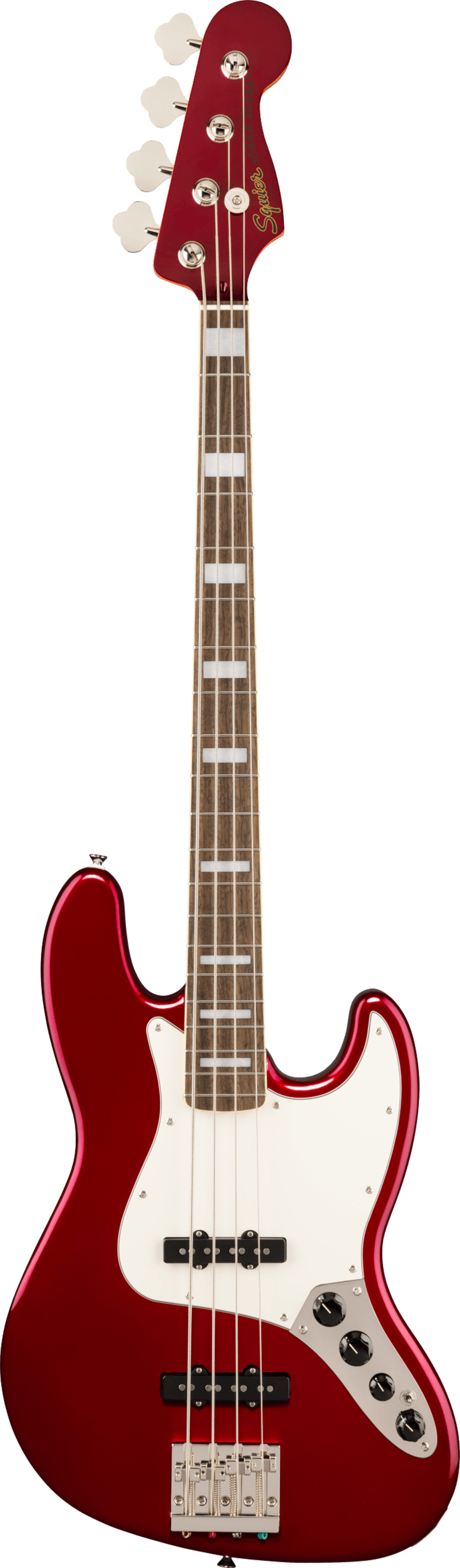 SQUIER CLASSIC VIBE ACTIVE '70s JAZZ BASS CANDY APPLE RED LIMITED EDITION