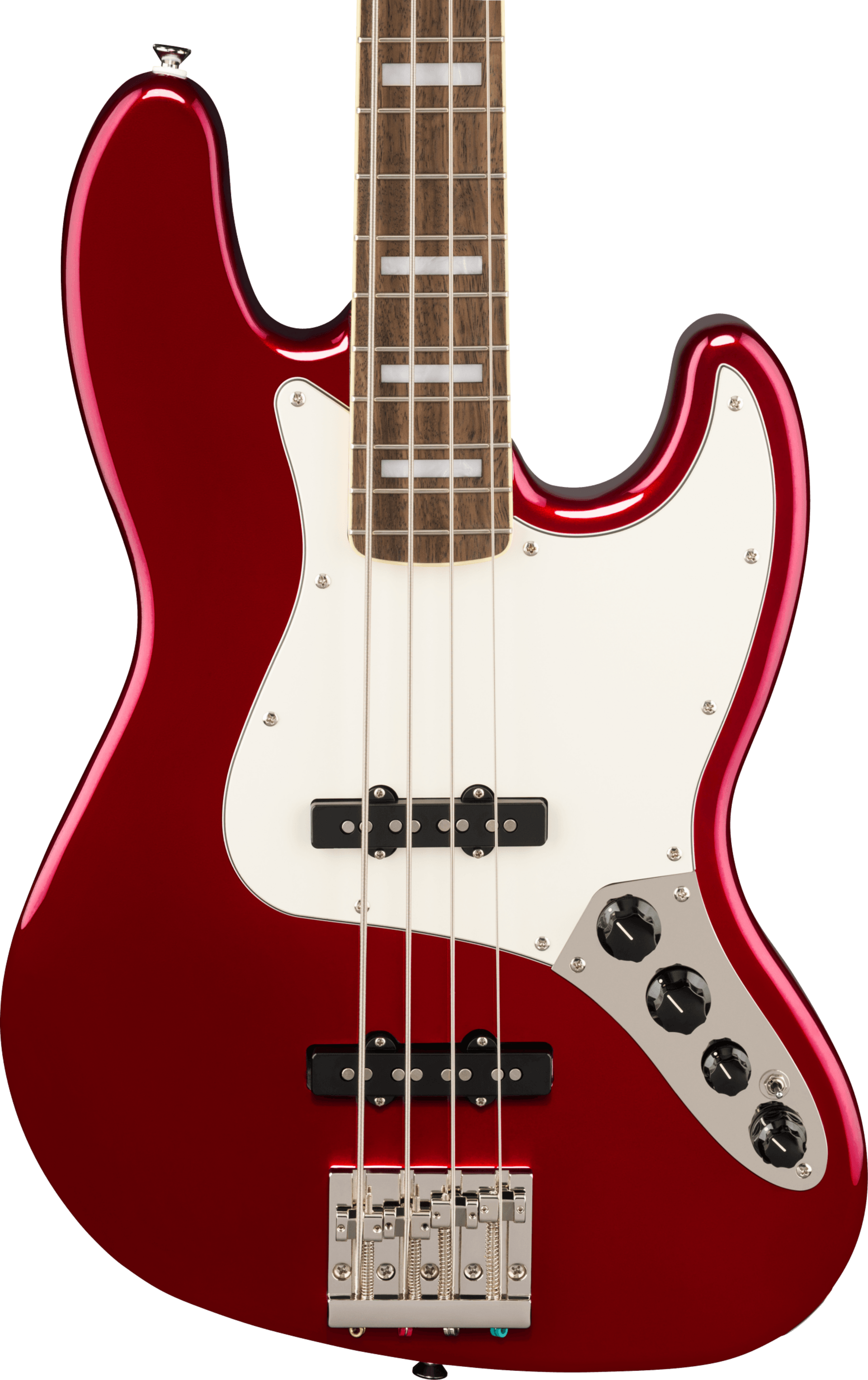 SQUIER CLASSIC VIBE ACTIVE '70s JAZZ BASS CANDY APPLE RED LIMITED EDITION