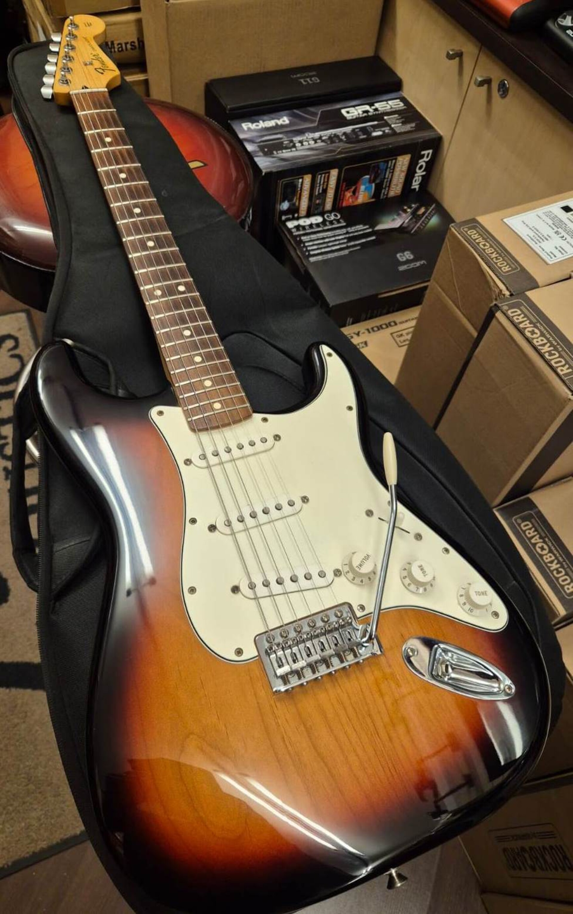 FENDER STANDARD MEXICO STRATOCASTER 2017 SUNBURST