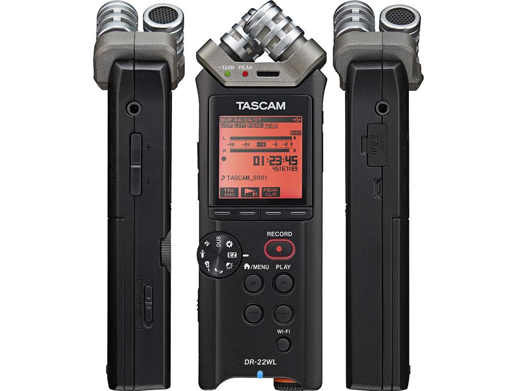 TASCAM DR22WL CON FUNZIONE WI-FI