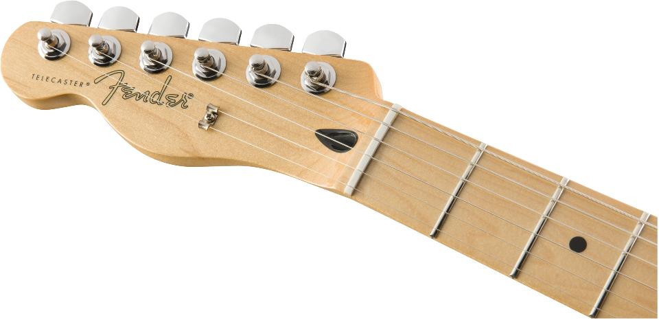 FENDER PLAYER TELECASTER LH LEFTY MN BUTTERSCOTCH BLONDE CON BORSA FENDER MIDNIGHT BLUE IN OMAGGIO