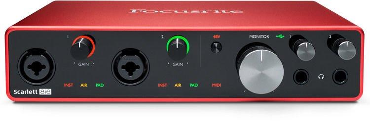 FOCUSRITE SCARLETT 8I6 (3RD GEN)