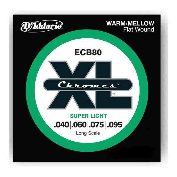 D'ADDARIO ECB80 CORDE FRETLESS