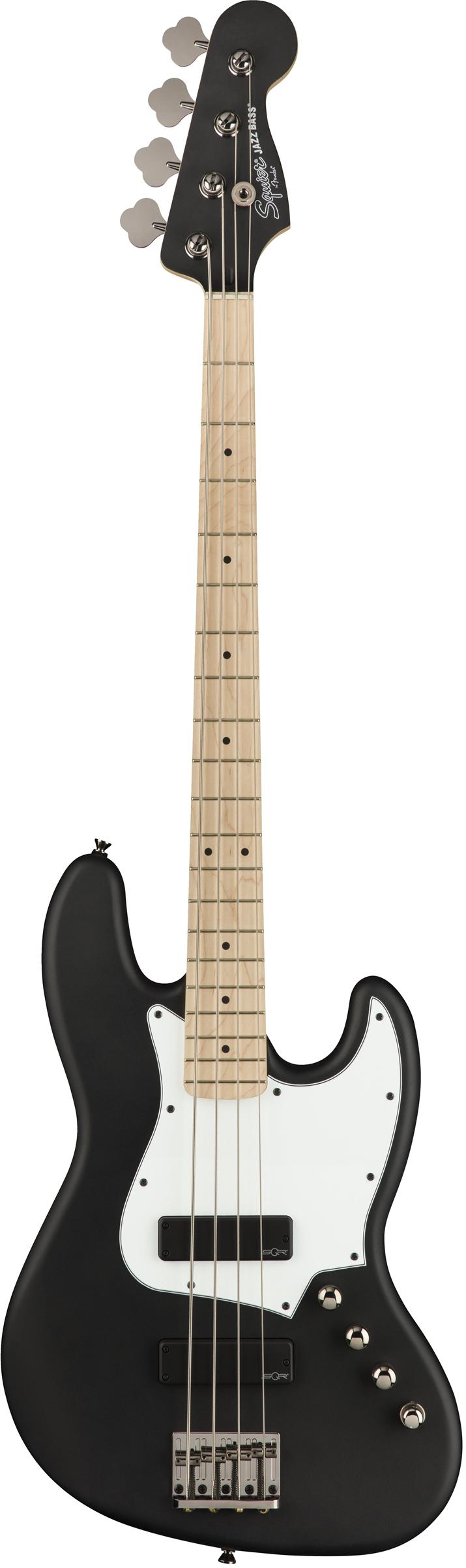 SQUIER CONTEMPORARY ACTIVE JAZZ BASS HH MN FLAT BLACK
