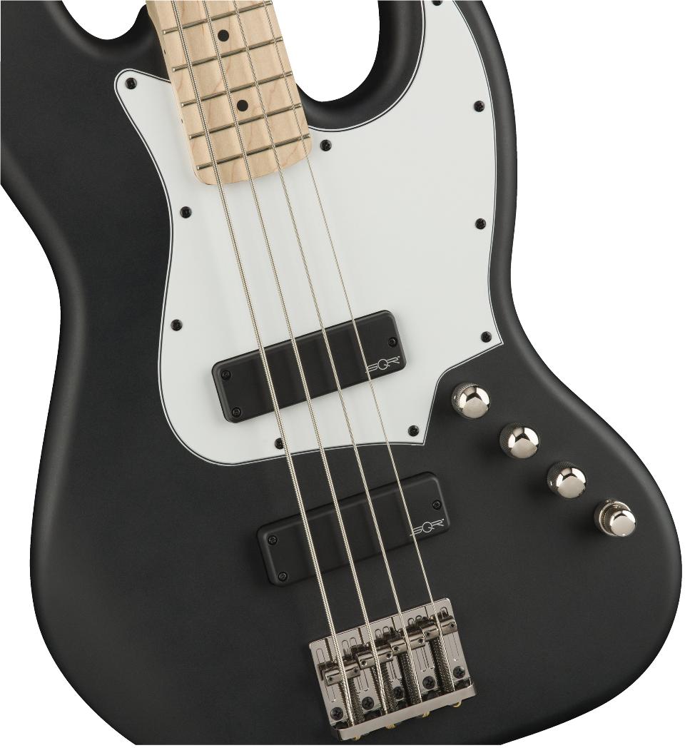 SQUIER CONTEMPORARY ACTIVE JAZZ BASS HH MN FLAT BLACK