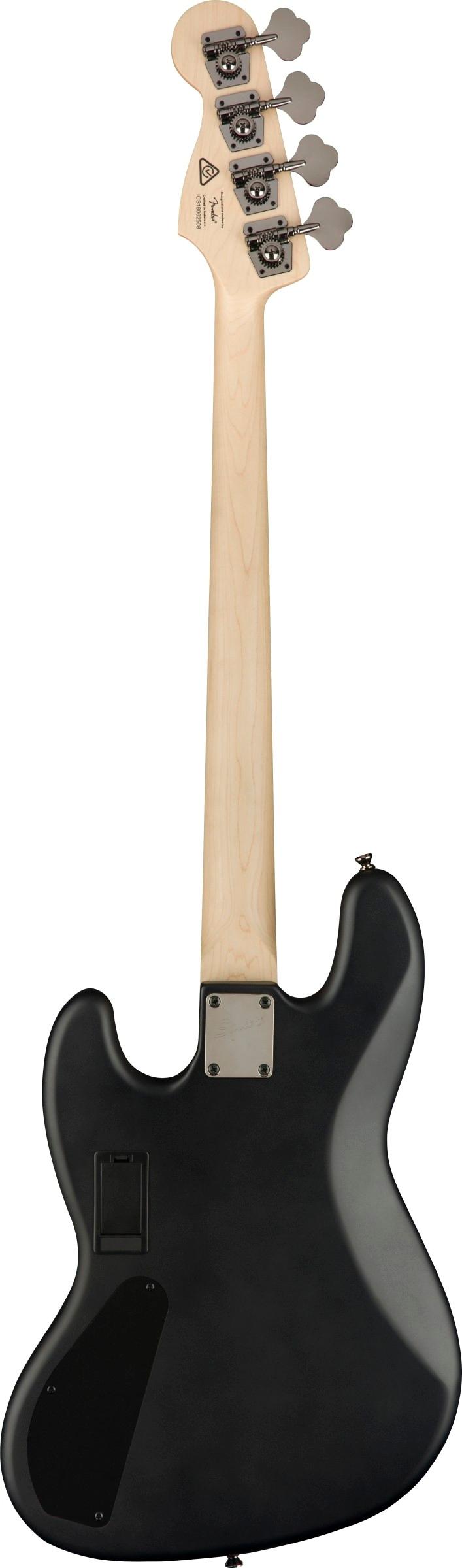 SQUIER CONTEMPORARY ACTIVE JAZZ BASS HH MN FLAT BLACK