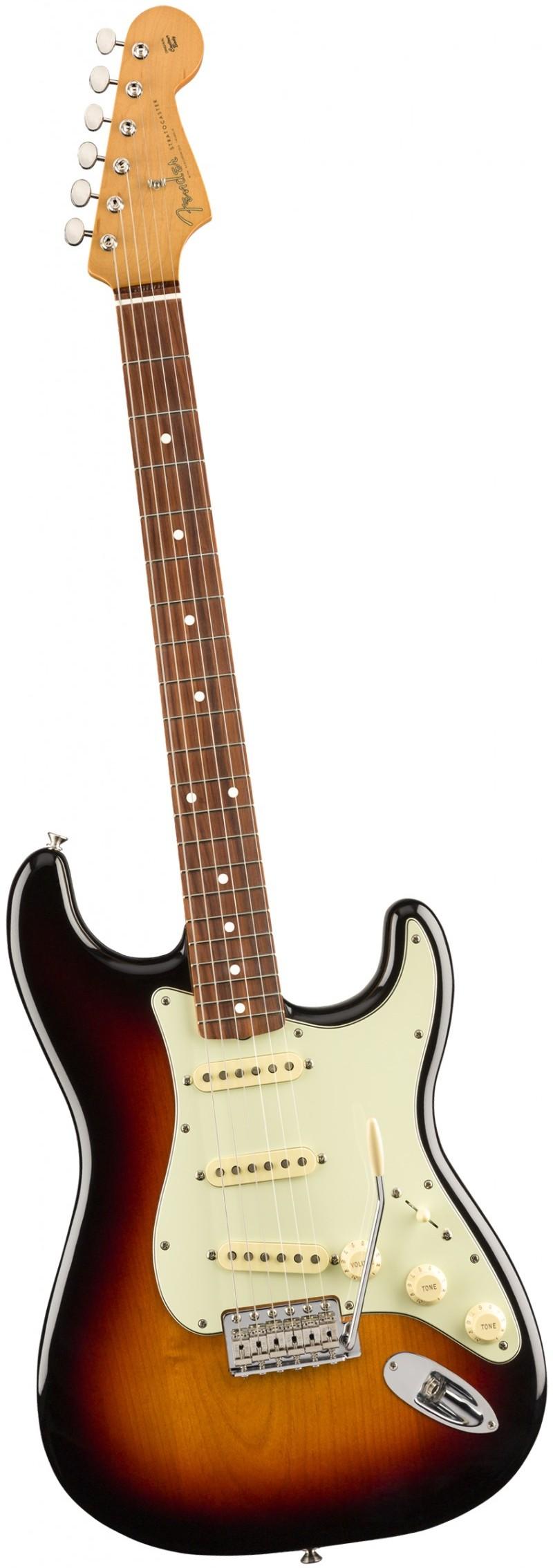 FENDER VINTERA 60S STRATOCASTER PF 3 COLOR SUNBURST