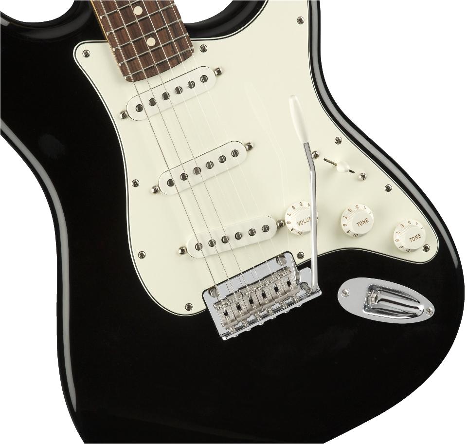 FENDER PLAYER STRATOCASTER PF BLACK CON BORSA FENDER MIDNIGHT BLUE IN OMAGGIO