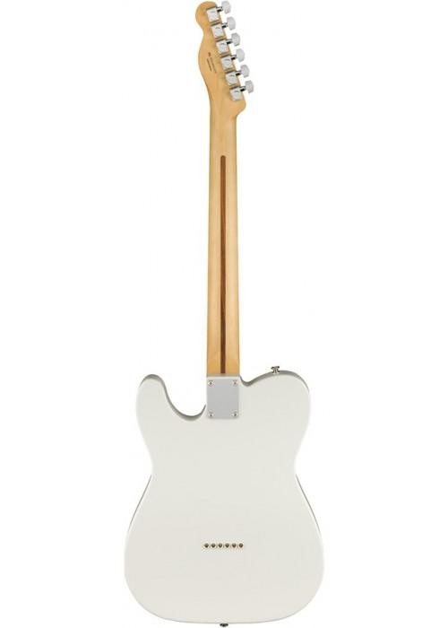 FENDER PLAYER TELECASTER MN POLAR WHITE CON BORSA FENDER MIDNIGHT BLUE IN OMAGGIO