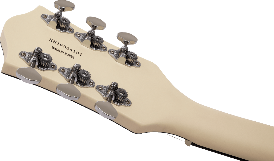 GRETSCH G5410T ELECTROMATIC RAT ROD SC BIGSBY MATTE VINTAGE WHITE