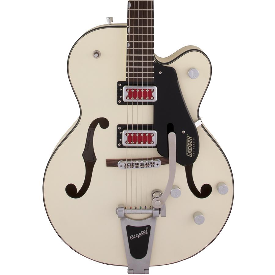 GRETSCH G5410T ELECTROMATIC RAT ROD SC BIGSBY MATTE VINTAGE WHITE