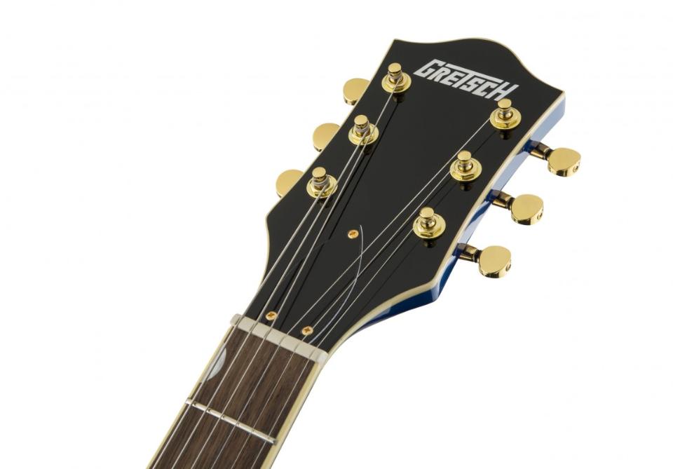 GRETSCH G5655TG CB JR BIGSBY GOLD HARDWARE AZURE METALLIC