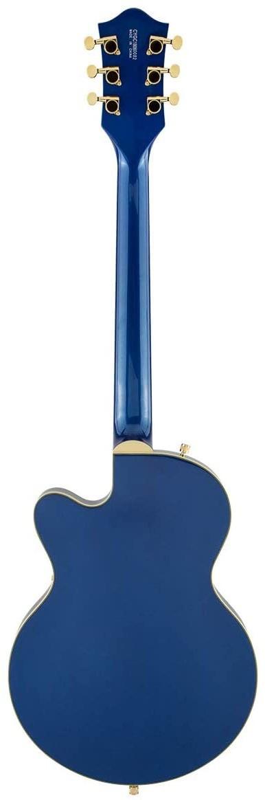 GRETSCH G5655TG CB JR BIGSBY GOLD HARDWARE AZURE METALLIC