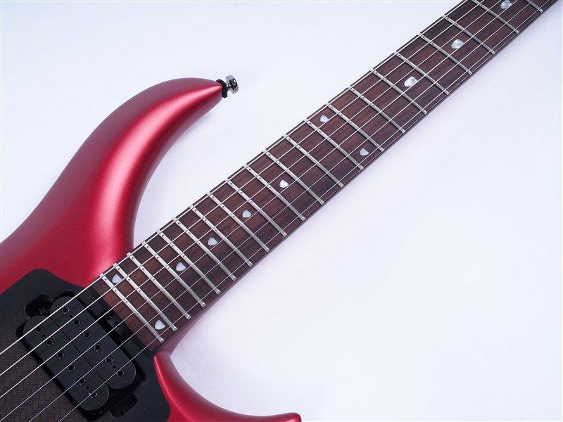 STERLING BY MUSIC MAN MAJ100 PETRUCCI MAJESTY 6 ICE CRIMSON RED