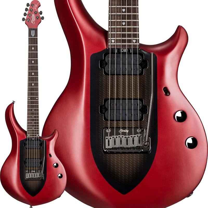 STERLING BY MUSIC MAN MAJ100 PETRUCCI MAJESTY 6 ICE CRIMSON RED