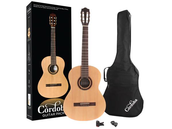 CORDOBA CP100 CLASSICAL GUITAR PACK