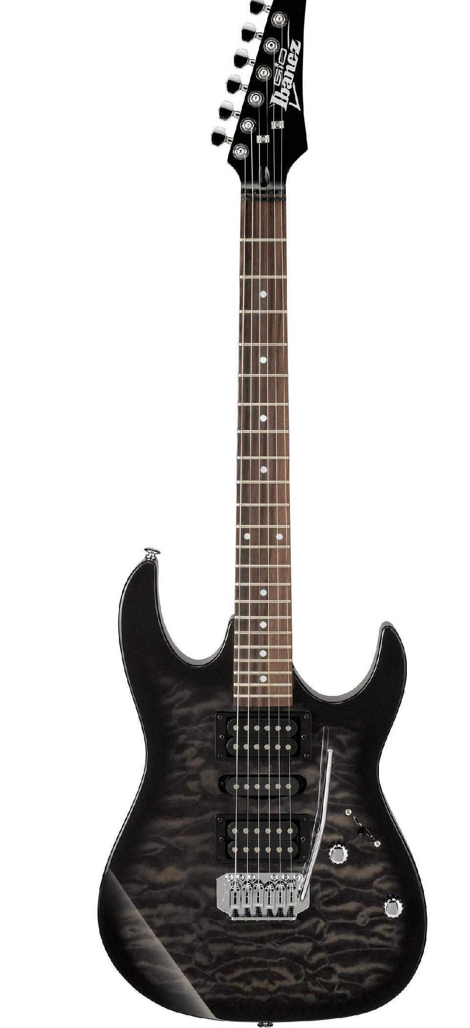 IBANEZ GRX70QA TKS TRASPARENT BLACK SUNBURST