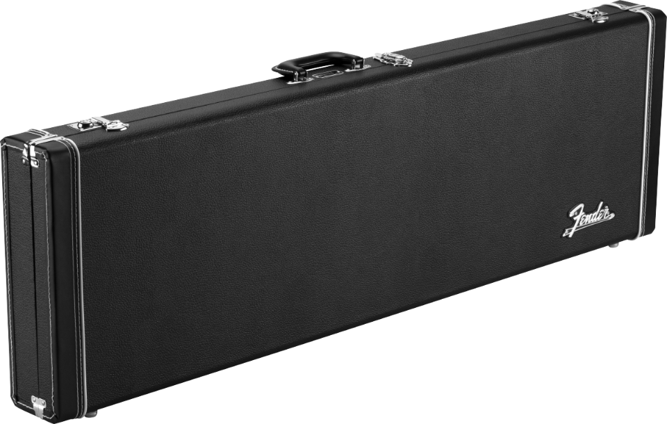 FENDER CLASSIC SERIES WOOD BLACK CASE PRECISION BASS JAZZ BASS