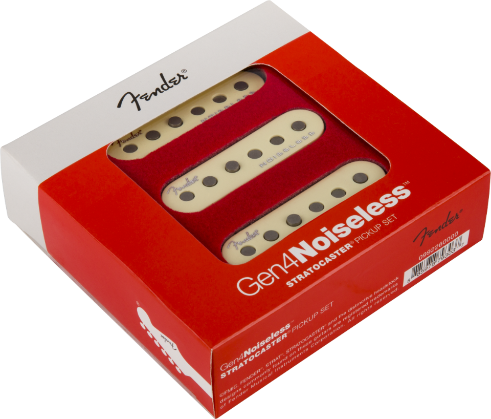 FENDER GEN 4 NOISELESS STRAT PICKUP SET