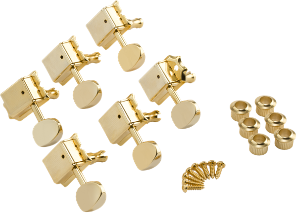 FENDER VINTAGE STYLE STRAT TELE TUNERS GOLD