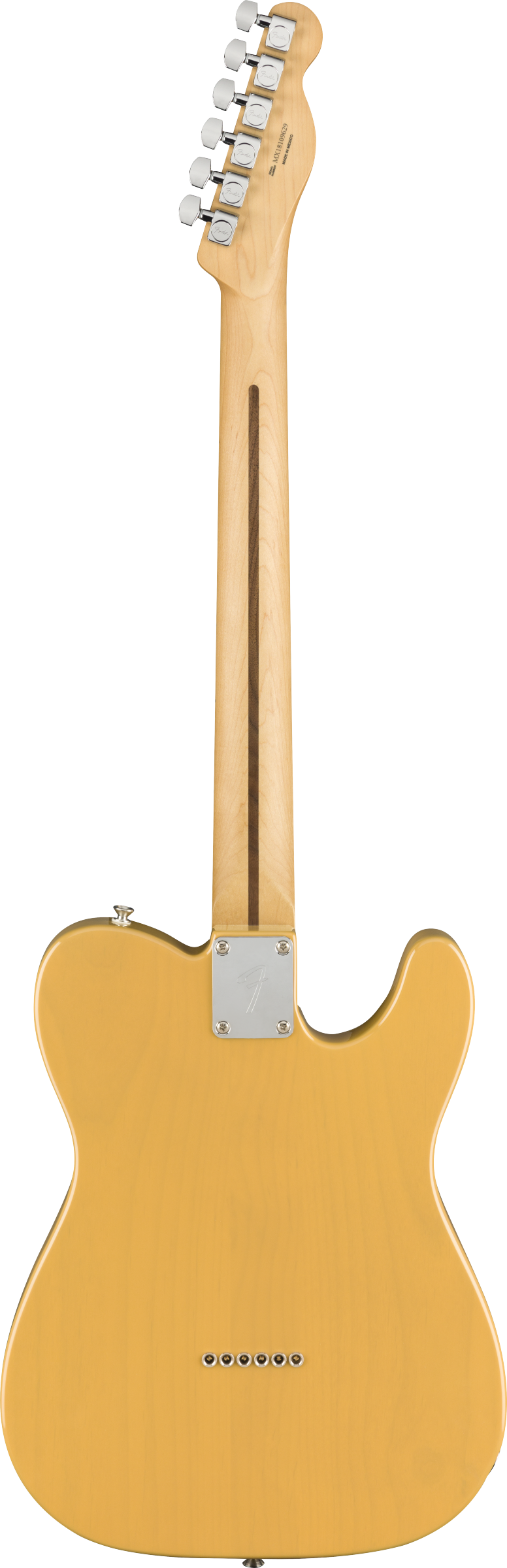 FENDER PLAYER TELECASTER LH LEFTY MN BUTTERSCOTCH BLONDE CON BORSA FENDER MIDNIGHT BLUE IN OMAGGIO