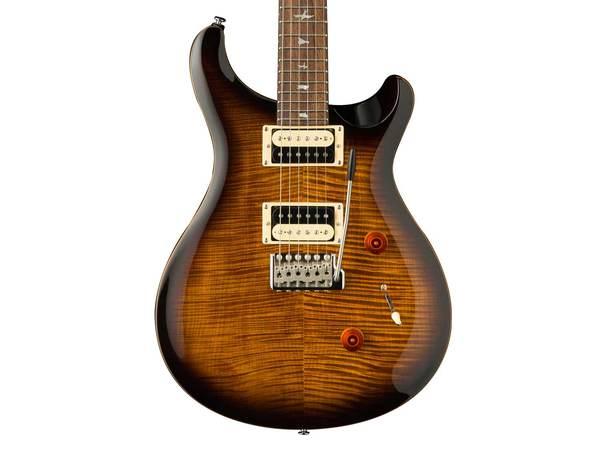 PRS PAUL REED SMITH SE CUSTOM 24 BLACK GOLD SUNBURST