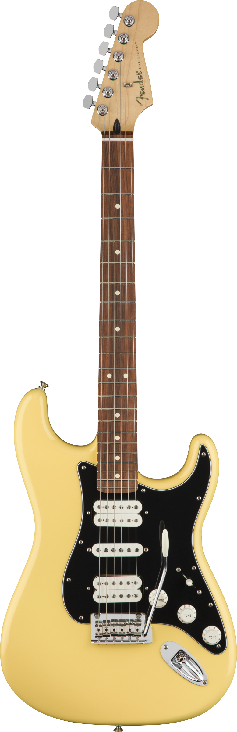 FENDER PLAYER STRATOCASTER HSH PF BUTTERCREAM CON BORSA FENDER MIDNIGHT BLUE IN OMAGGIO