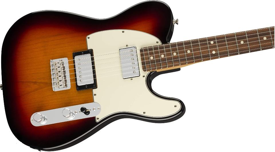 FENDER PLAYER TELECASTER HH PF SUNBURST CON BORSA FENDER MIDNIGHT BLUE IN OMAGGIO