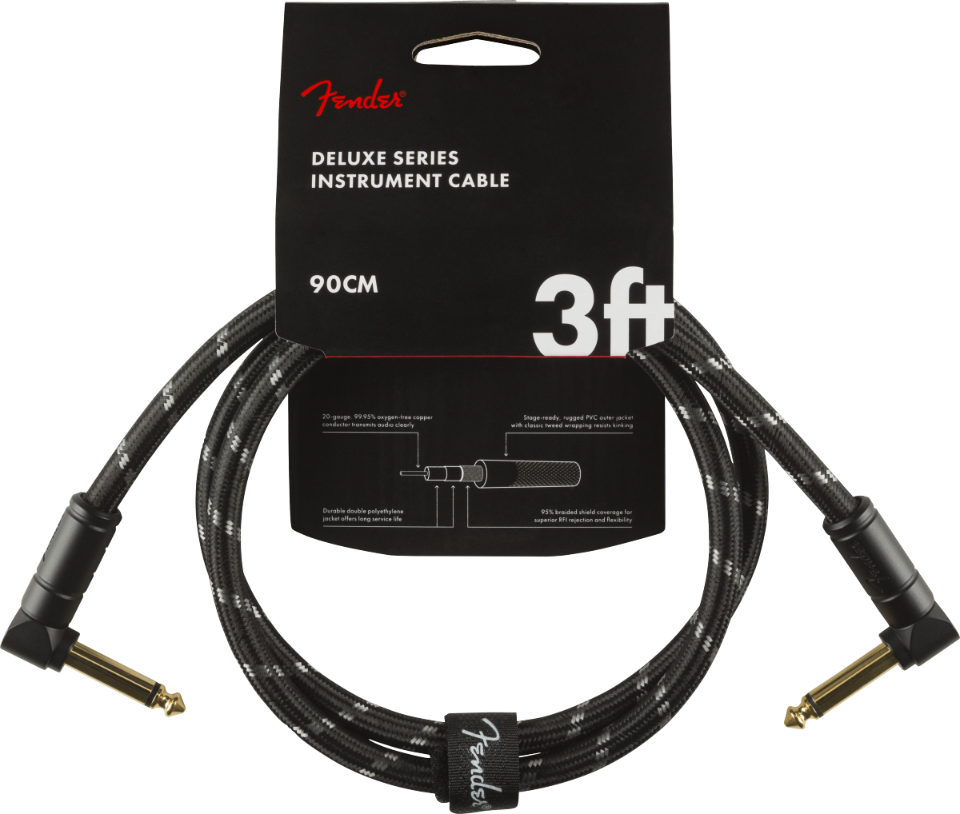 FENDER DELUXE SERIES BLACK TWEED 90 Cm.