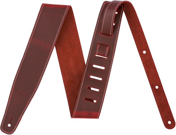 FENDER BROKEN IN LEATHER STRAP 2,5" VARI COLORI