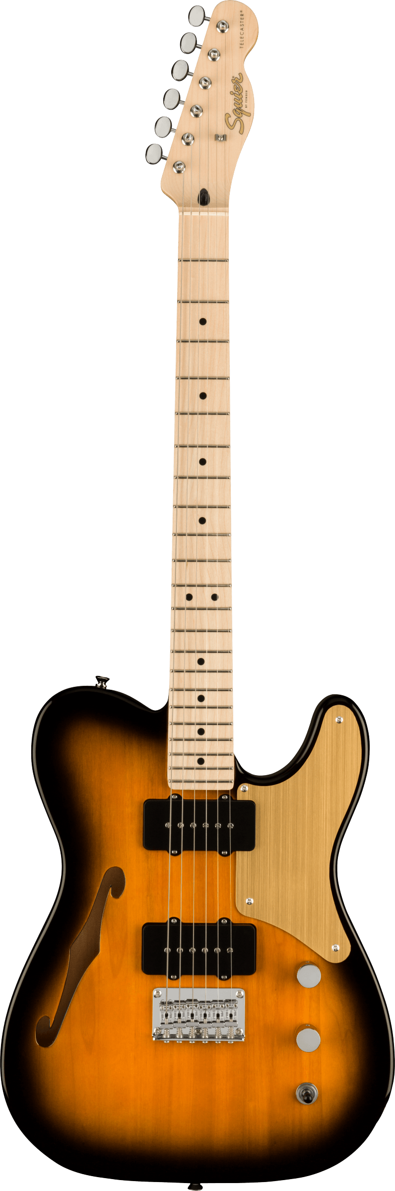 SQUIER PARANORMAL CABRONITA TELECASTER THINLINE MN 2-COLOR SUNBURST