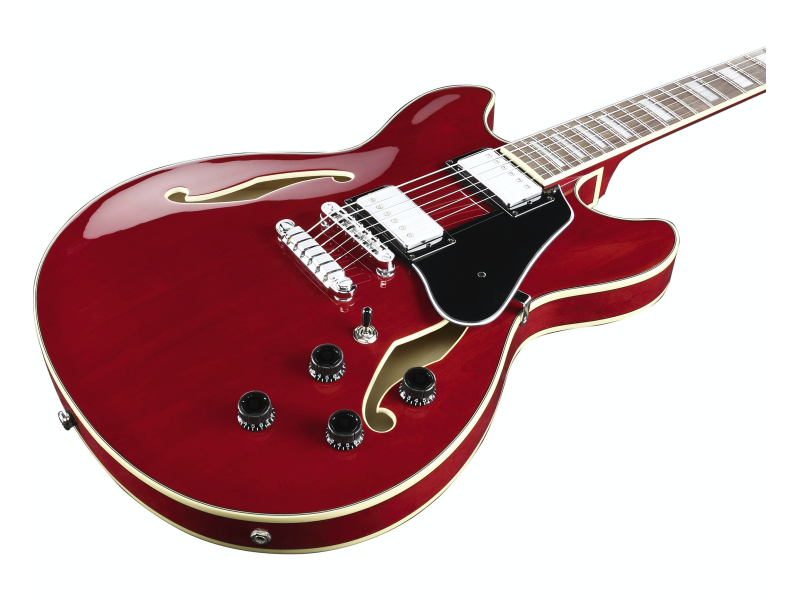 IBANEZ AS73 TCD TRANSPARENT CHERRY RED