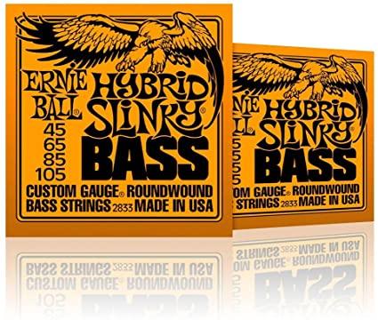 ERNIE BALL 2833 HYBRID SLINKY 4 CORDE CONFEZIONE 2 MUTE