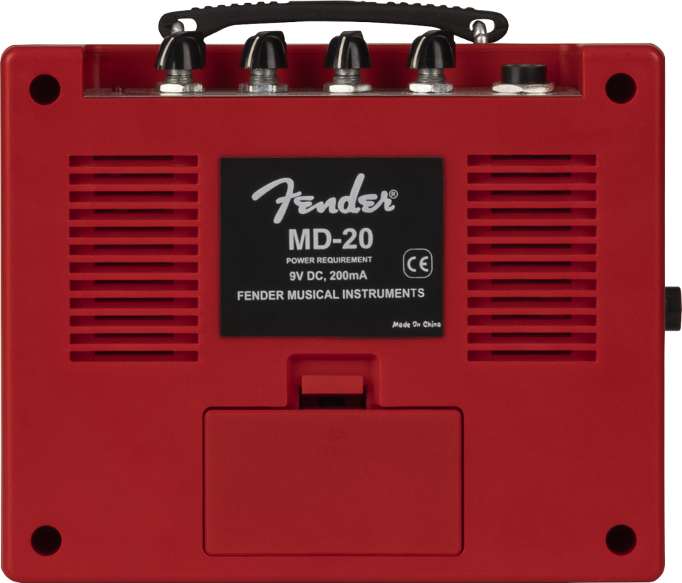 FENDER MD20 MINI DELUXE AMP RED