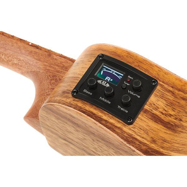 KALA KA TK C CE TEAK UKULELE CONCERTO TRI TOP ELETTRIFICATO