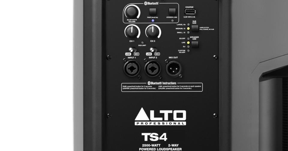 ALTO PROFESSIONAL TS412 COPPIA